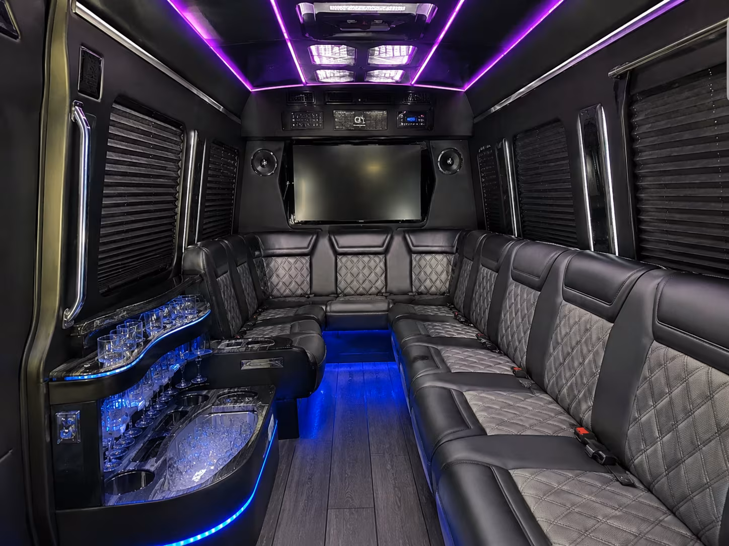 pompano beach employee transportation onboard seating