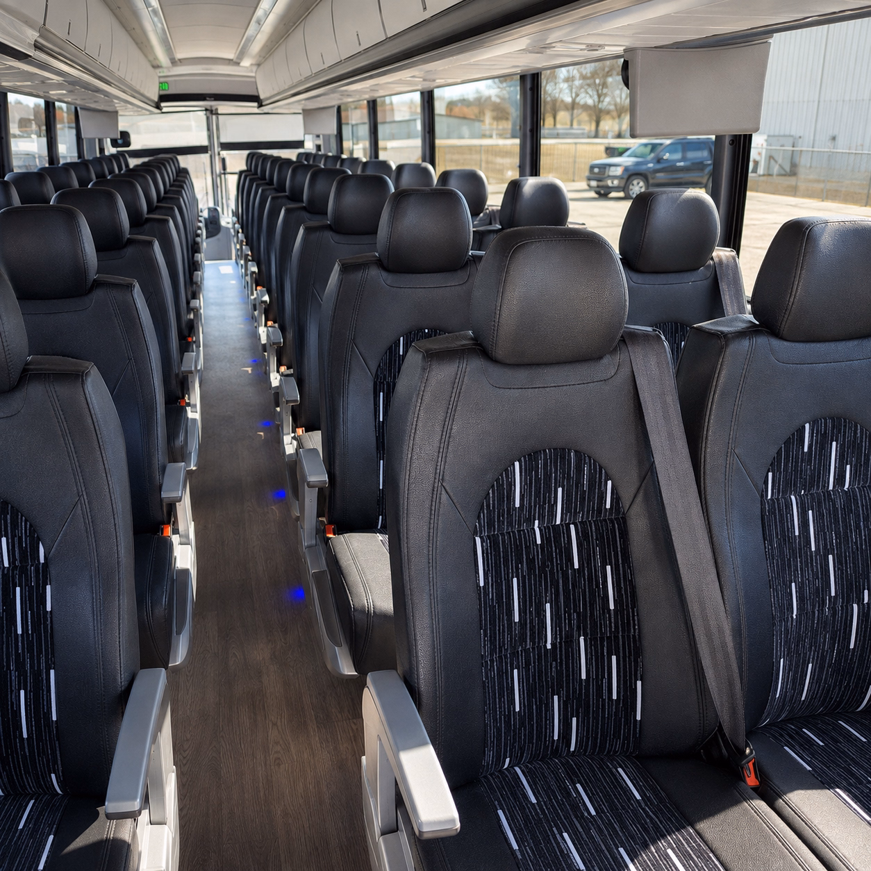 rehearsal dinner and multi day wedding weekend buses