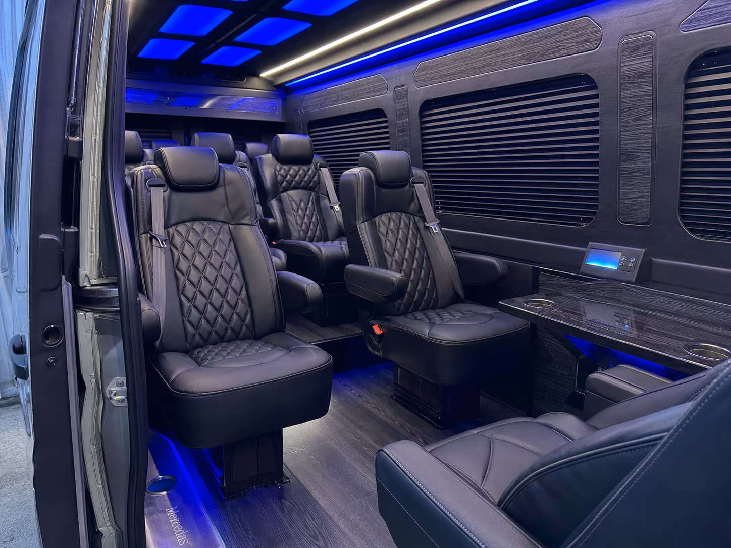 sprinter van transportation for groups and events across pompano beach